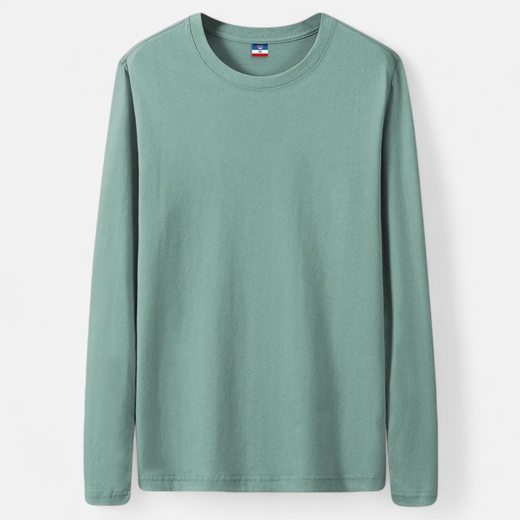 Veroux Mode | Men’s Long-Sleeve Cotton Tee