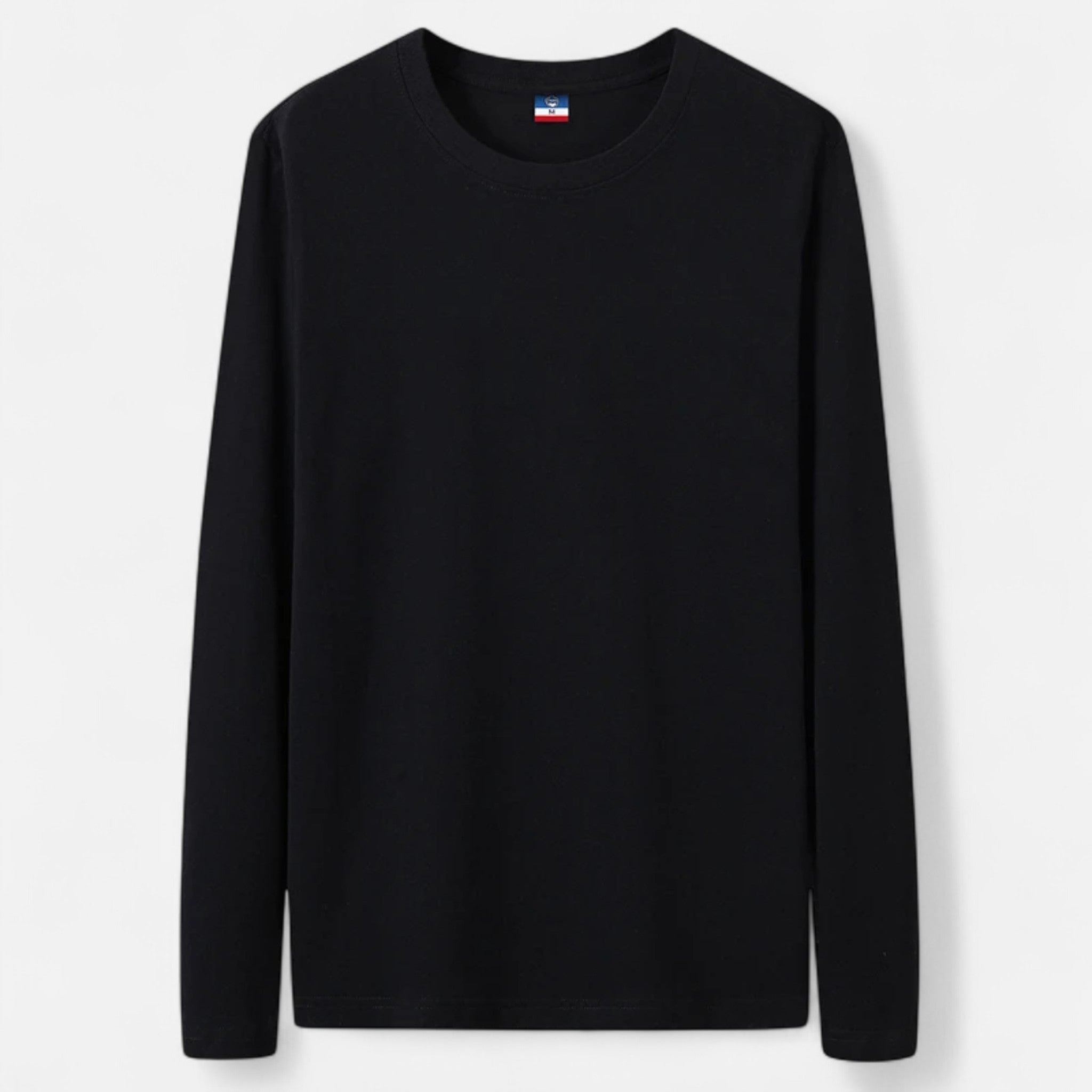 Veroux Mode | Men’s Long-Sleeve Cotton Tee