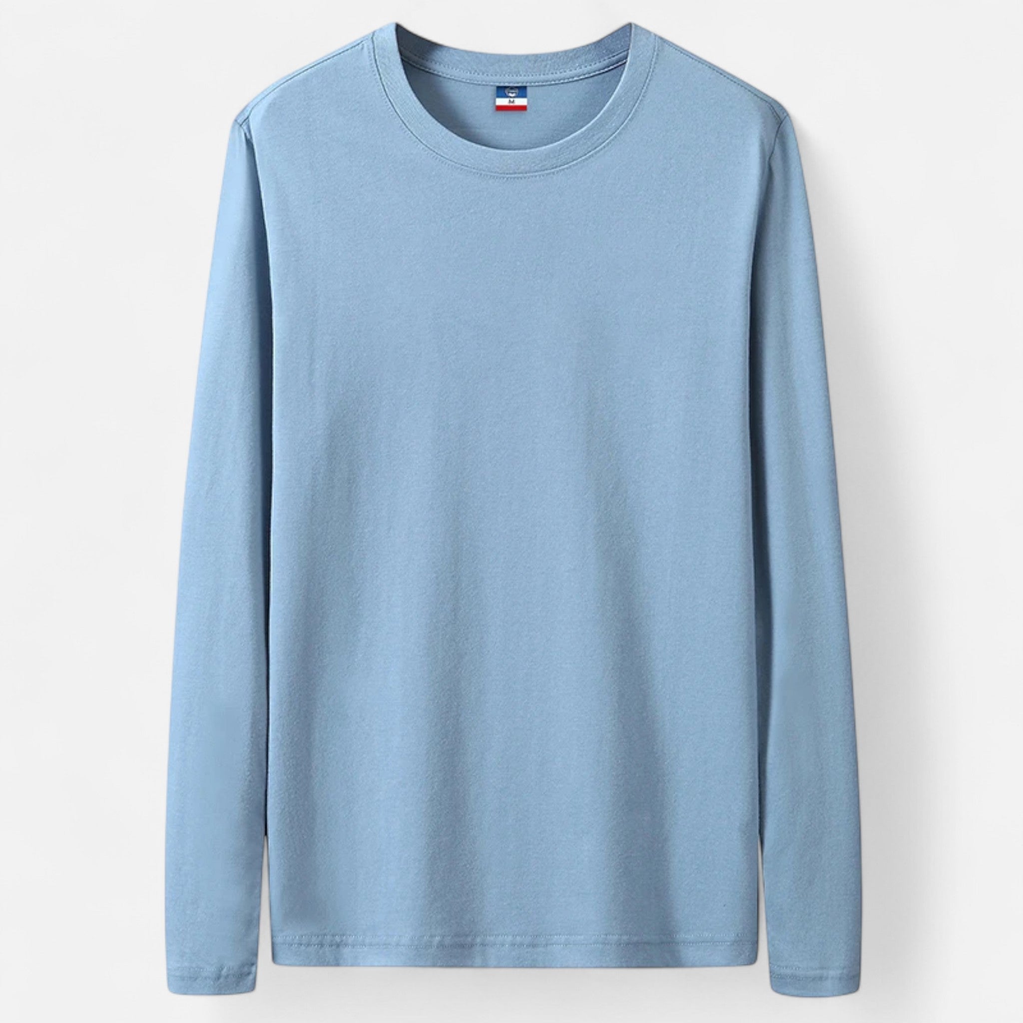 Veroux Mode | Men’s Long-Sleeve Cotton Tee