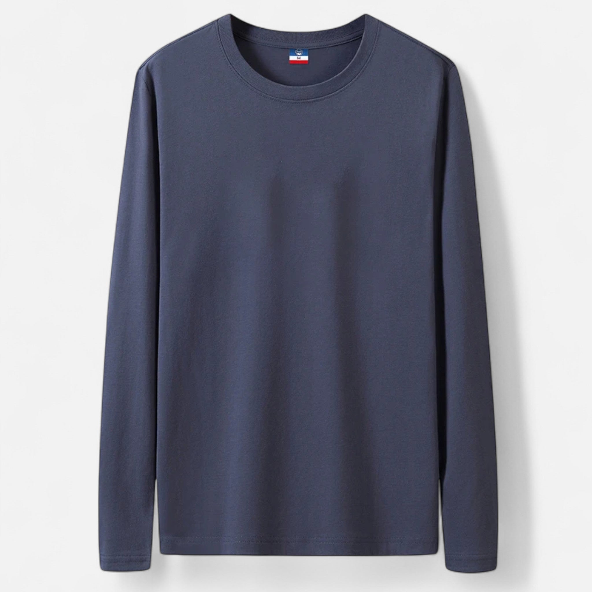 Veroux Mode | Men’s Long-Sleeve Cotton Tee