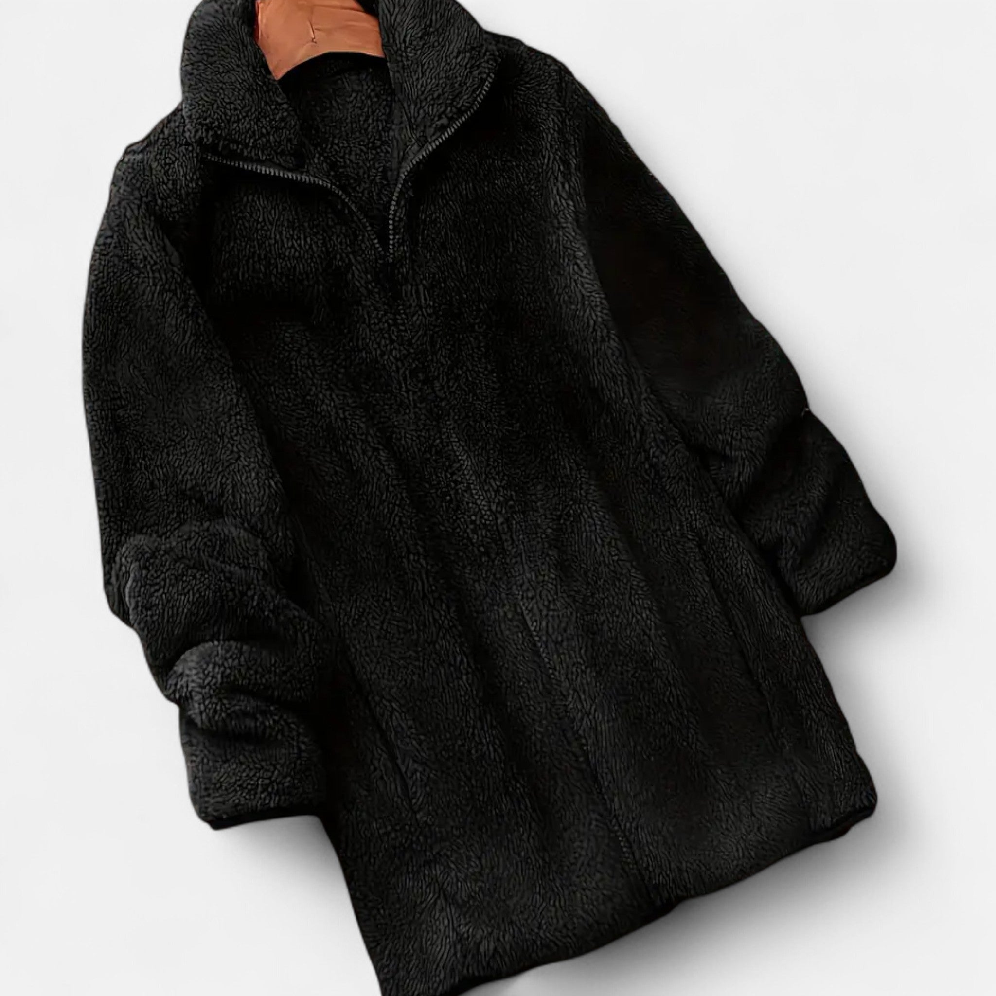 Veroux Mode | Women’s Zip-Up Teddy Coat