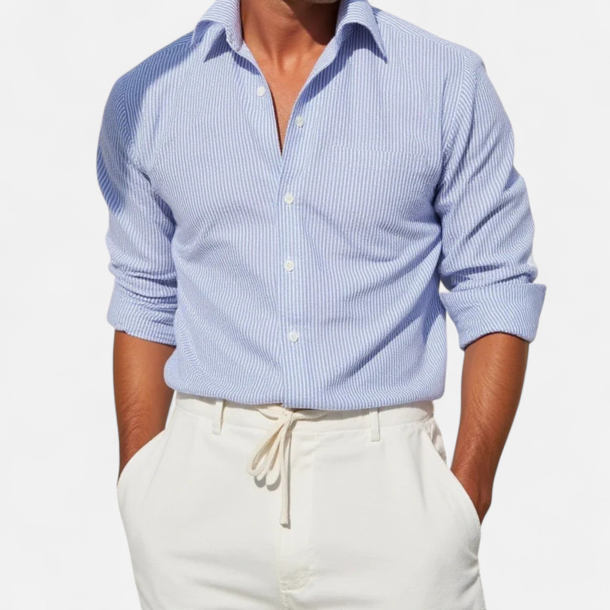 Veroux Mode | Men’s Slim-Fit Business Shirt