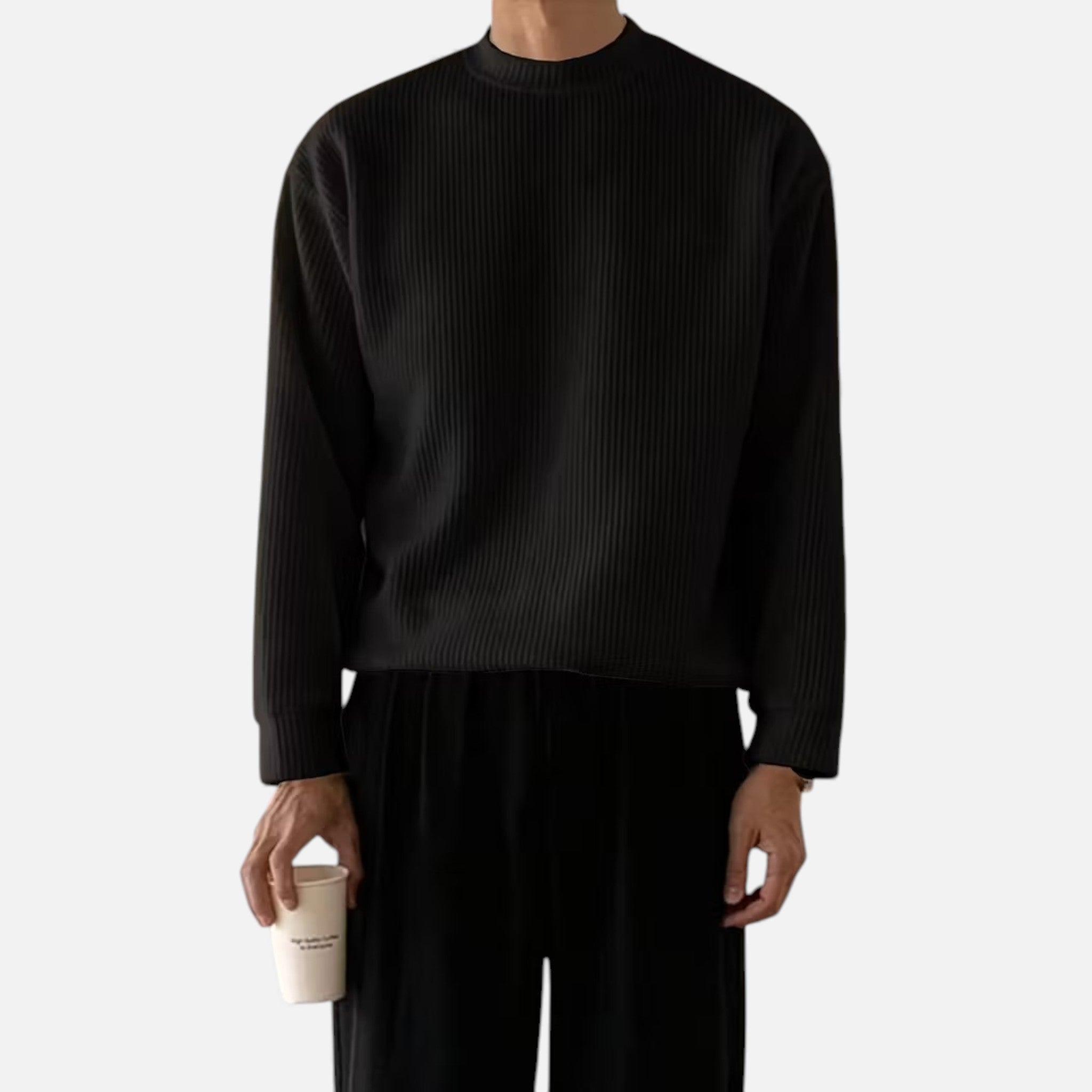 Veroux Mode | Men’s Heritage Knit Crew Sweater