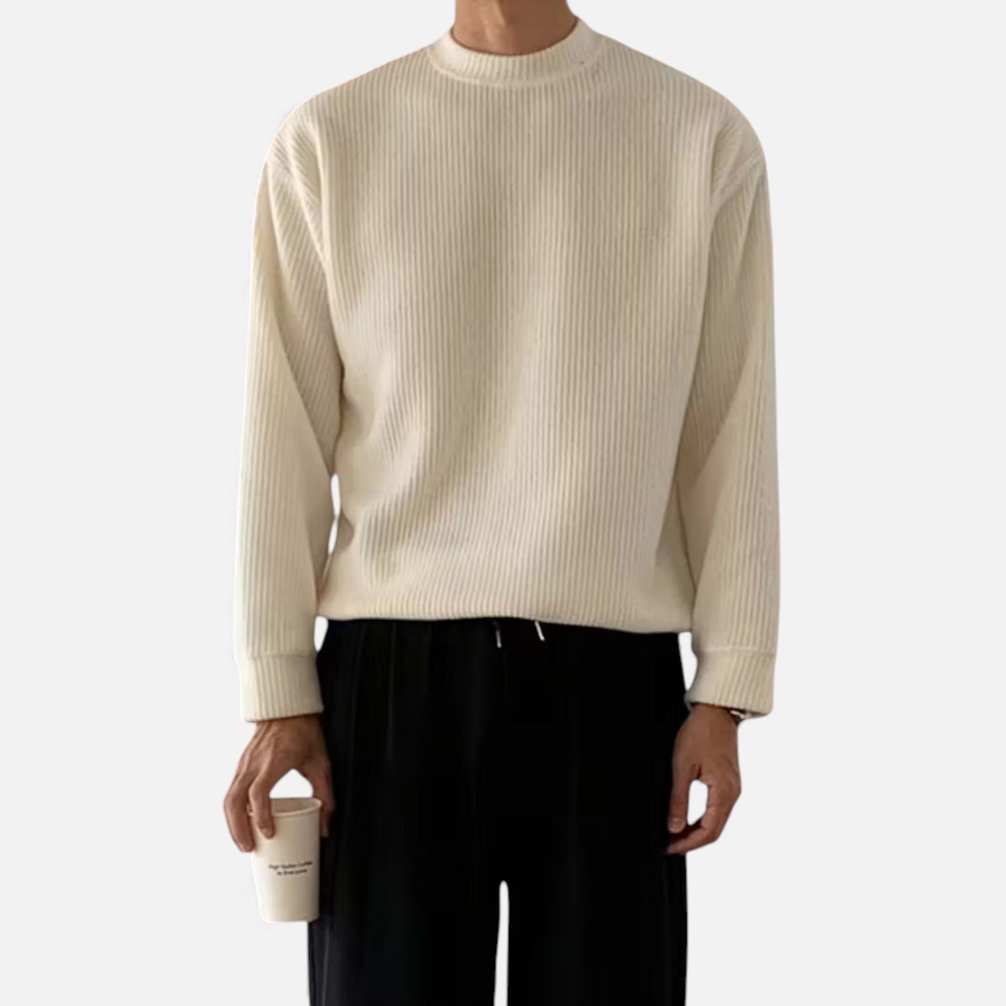 Veroux Mode | Men’s Heritage Knit Crew Sweater