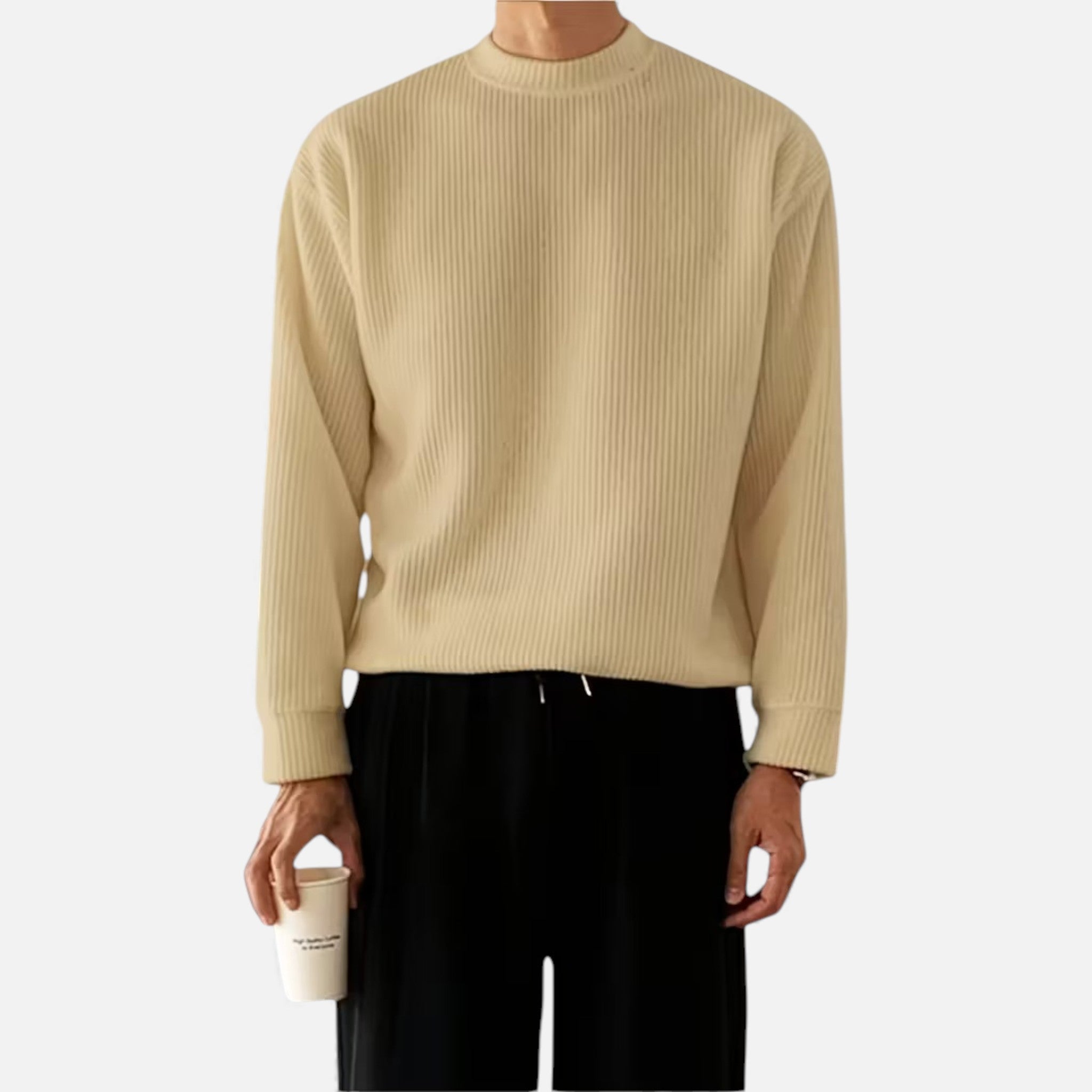 Veroux Mode | Men’s Heritage Knit Crew Sweater