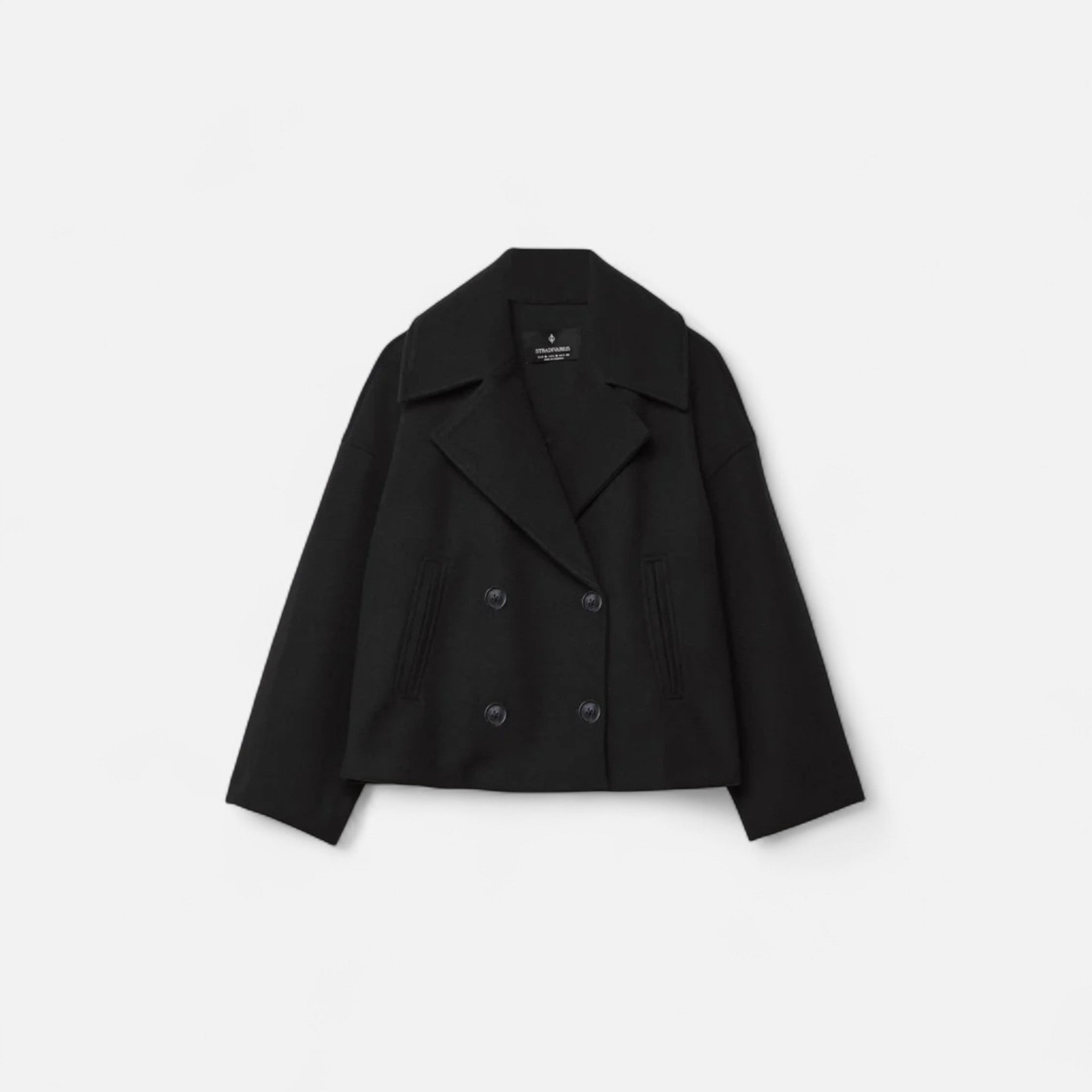 Veroux Mode | Women’s Double-Breasted Wool Coat