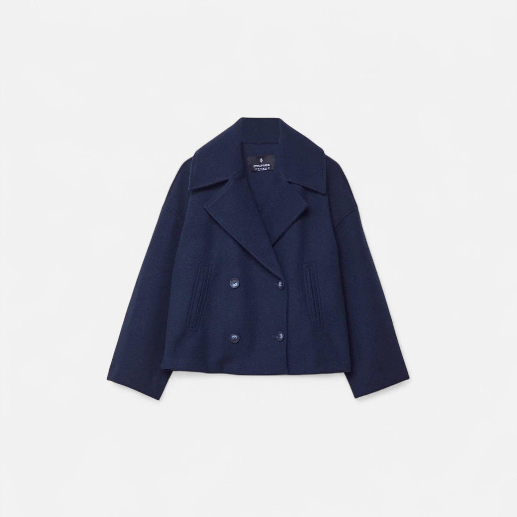 Veroux Mode | Women’s Double-Breasted Wool Coat