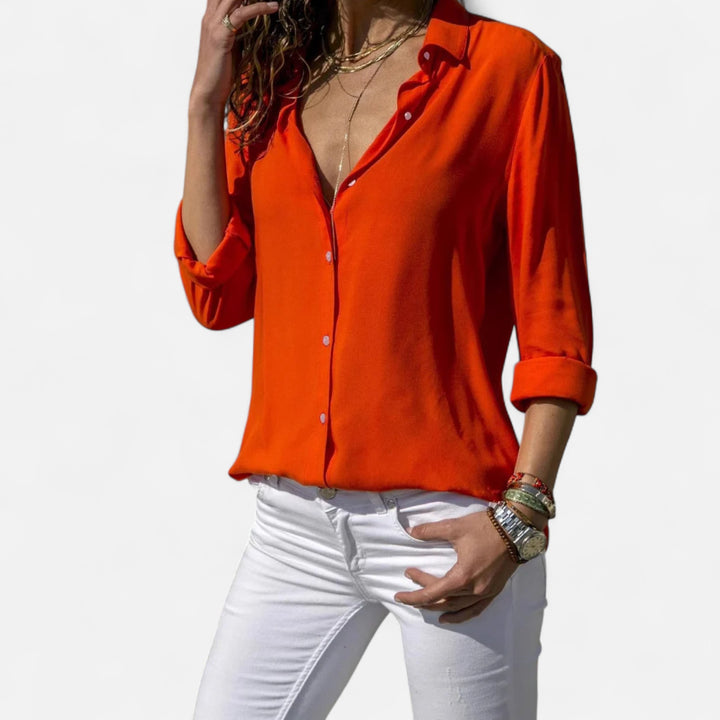 Veroux Mode | Women’s Classic Long-Sleeved Shirt