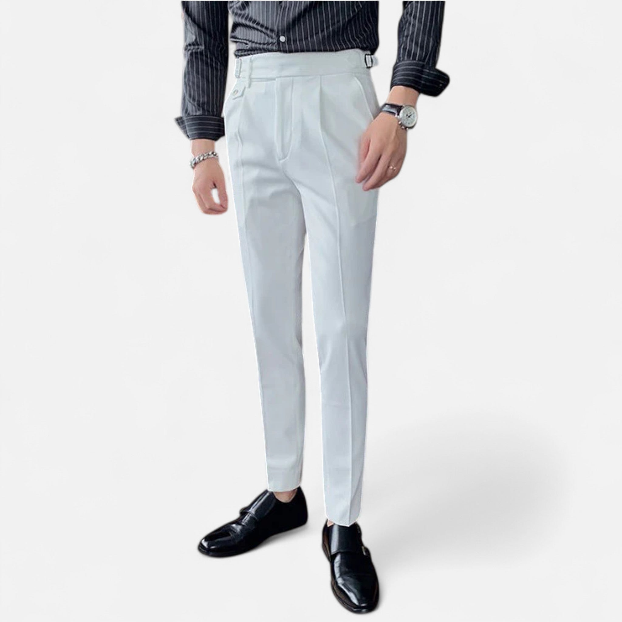 Veroux Mode | Men’s Tailored Business Trousers