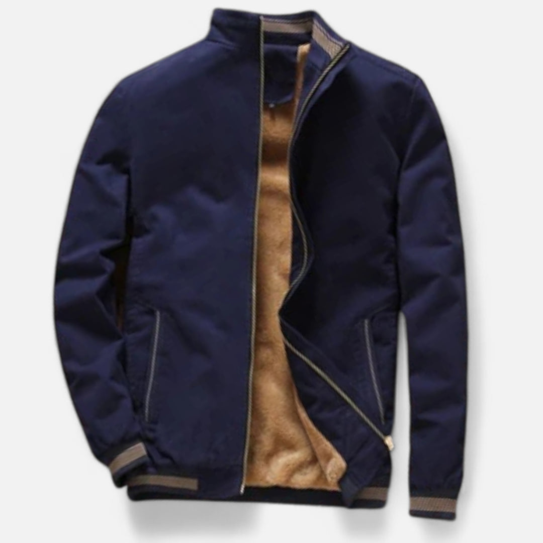 Veroux Mode | Men’s Classic Bomber Jacket