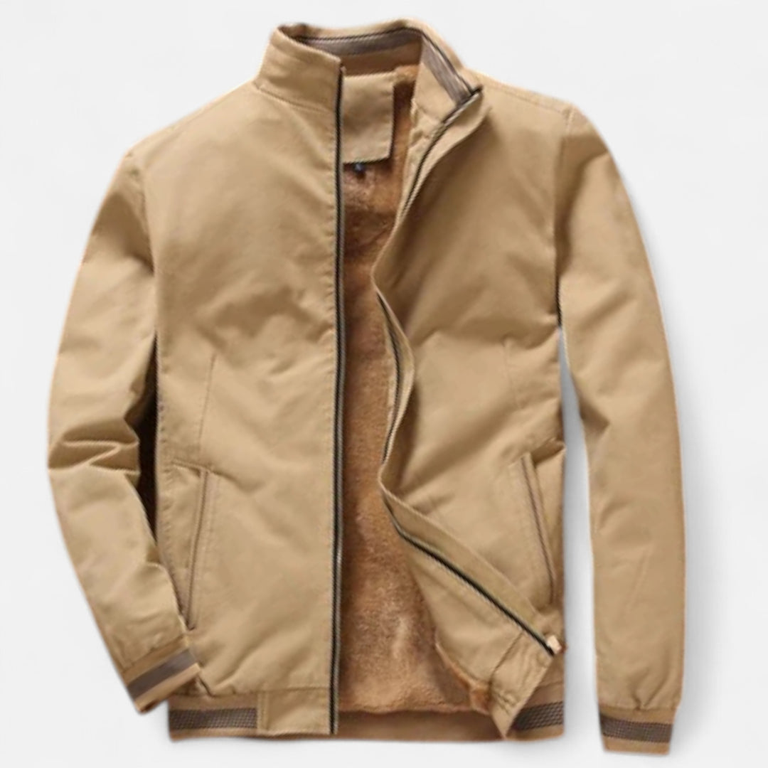 Veroux Mode | Men’s Classic Bomber Jacket