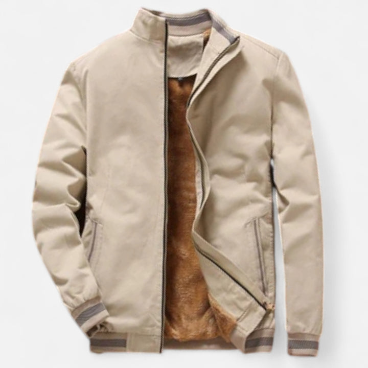 Veroux Mode | Men’s Classic Bomber Jacket